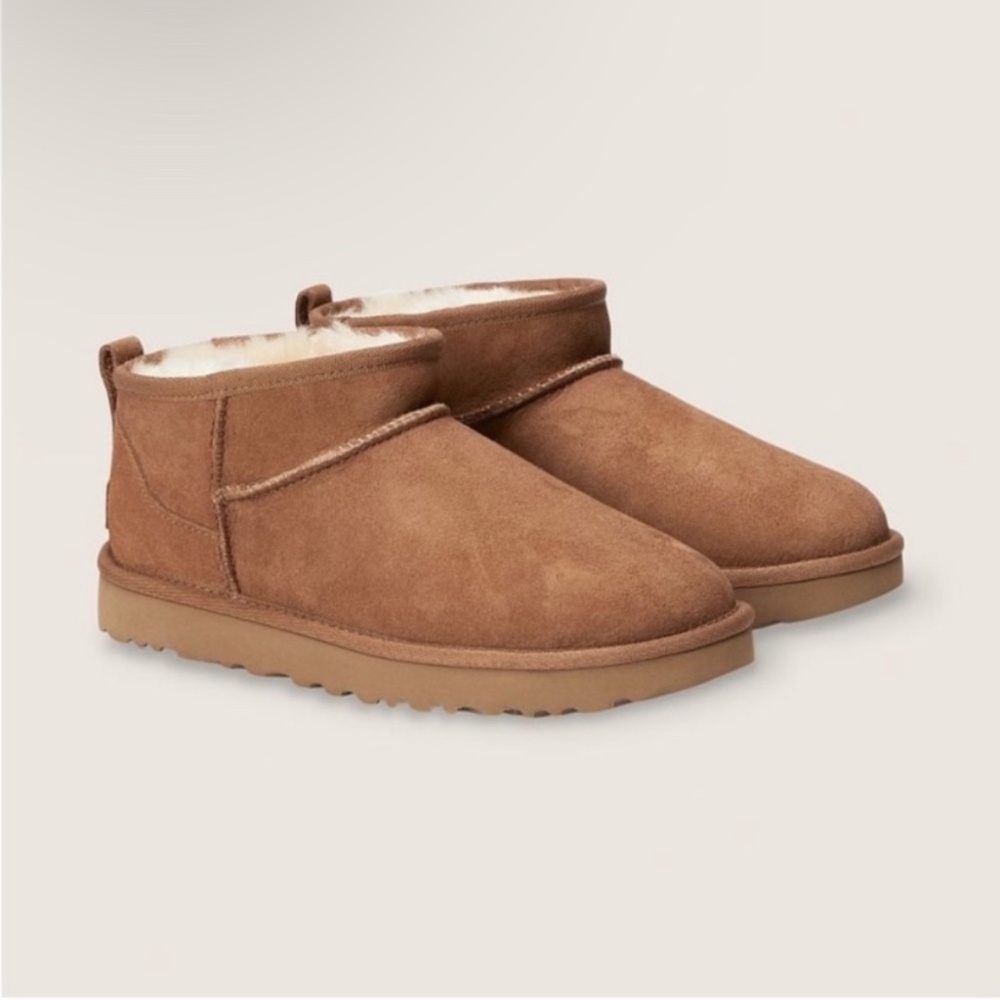 UGG Ultra Mini Chestnut Boots